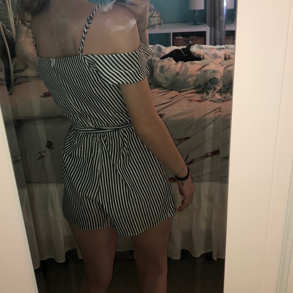 STRIPED ROMPER - Picture 4 of 7